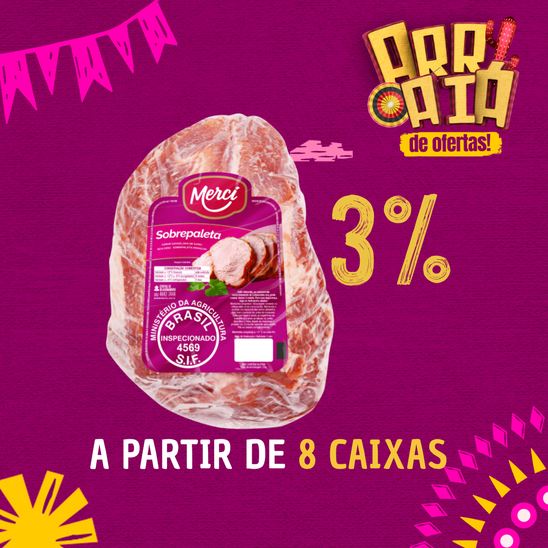 Sobrepaleta Su&iacute;na Cong 10kg - Merc&iacute;